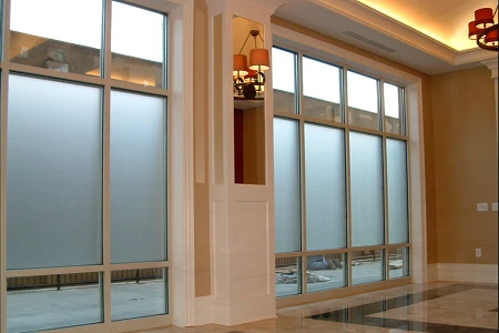 Application of frosted glass Application of frosted glass